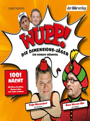 cover image of Wupp! 2. Die Dimensions-Jäger. Ein Comedy-Hörspiel